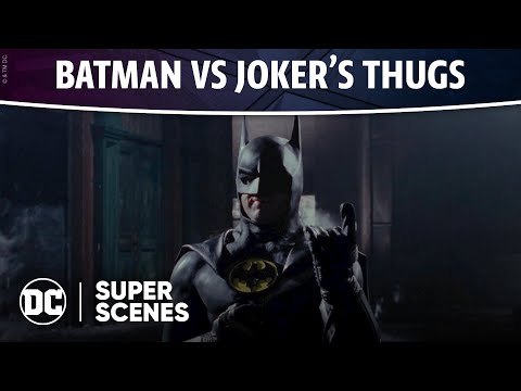 Batman (1989) - Vs. Joker&#039;s Thugs | Super Scenes | DC