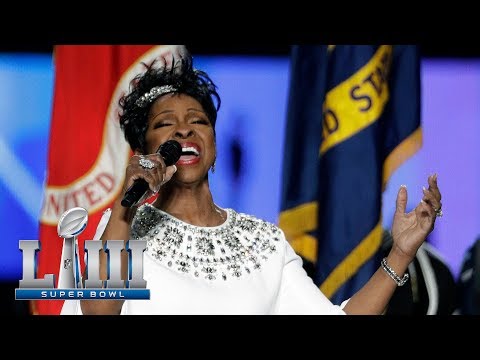 Gladys Knight&#039;s Gorgeous Rendition of the National Anthem! | Super Bowl LIII NFL Pregame