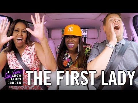 First Lady Michelle Obama Carpool Karaoke