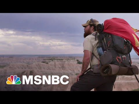 Combat Veteran&#039;s Walk Across U.S. Captured In New Documentary | MSNBC