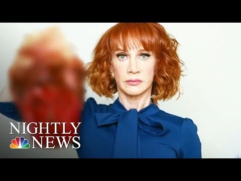 First Lady, President Donald Trump, CNN Respond To Kathy Griffin Beheading Photo | NBC Nightly News