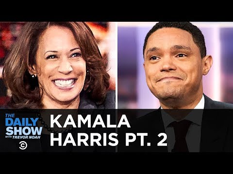 Kamala Harris on Her 2020 Presidential Campaign and Trump’s Vanity Wall | The Daily Show