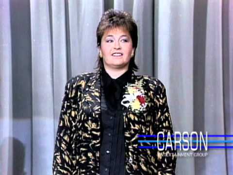 Roseanne Barr Makes Her 1st TV Appearance Ever on &quot;The Tonight Show&quot; -- 1985