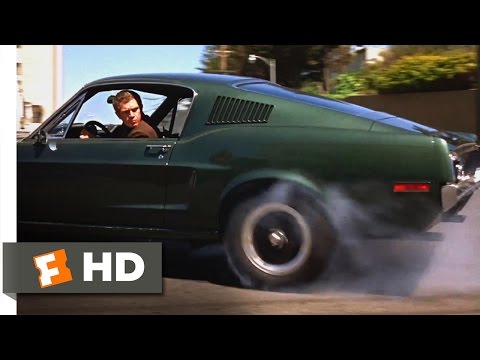 Bullitt (1968) - San Francisco Car Chase Scene (4/10) | Movieclips