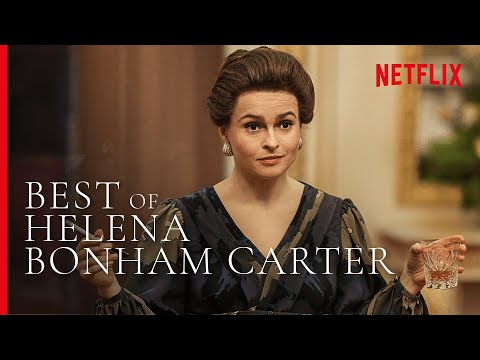 Best of Helena Bonham Carter as Princess Margaret | The Crown