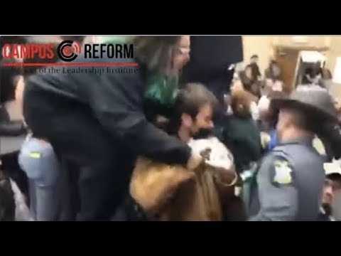 &#039;Antifa&#039; Protesters Arrested After Shutting Down Conservative Speaker