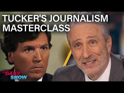 Jon Stewart on Tucker Carlson’s Putin Interview &amp; Trip to Russia | The Daily Show