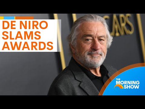 Actor Robert De Niro slams Gotham Awards during fiery live speech | Sunrise