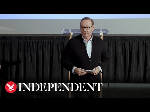 Kevin Spacey receives standing ovation at Oxford lecture on cancel culture