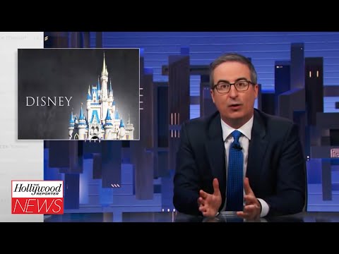 John Oliver Slams Disney CEO Bob Chapek’s Response to Florida’s “Don’t Say Gay Bill” | THR News