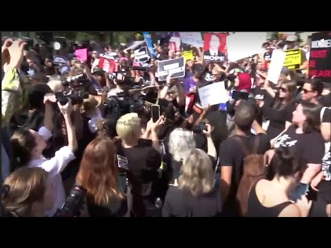 Celebrities rally against Kavanaugh