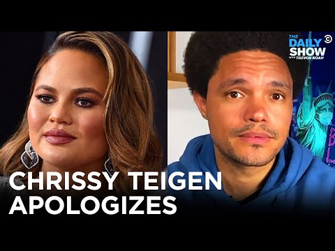 Chrissy Teigen Apologizes for Online Bullying | The Daily Show