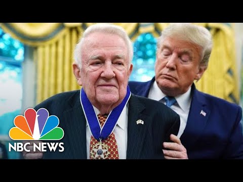 President Donald Trump Presents Medal Of Freedom To Former Attorney General Edwin Meese | NBC News