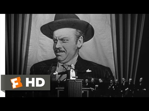 Citizen Kane - Campaign Promises Scene (5/10) | Movieclips