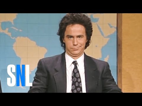 Weekend Update: Dennis Miller &amp; Dennis Miller on Gary Hart - SNL