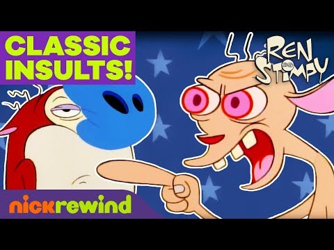 Ren’s Most Classic Insults! 🤨 Ren &amp; Stimpy | NickRewind