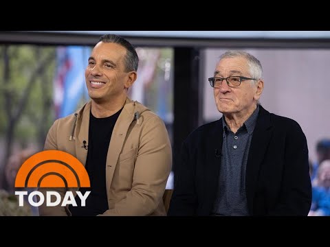 Sebastian Maniscalco, Robert De Niro on filming ‘About My Father’