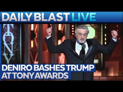 Robert DeNiro Drops F-Bomb at Tony Awards