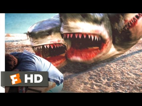 3 Headed Shark Attack (1/10) Movie CLIP - Get Out of the Water (2015) HD