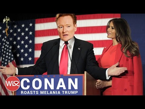 Conan O&#039;Brien Roasts Melania Trump | 🇸🇮🔥💁