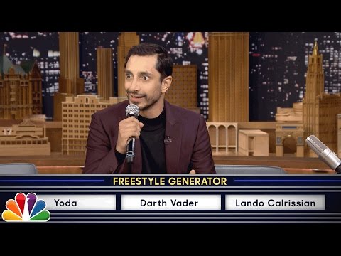 Riz Ahmed Freestyle Raps About Star Wars