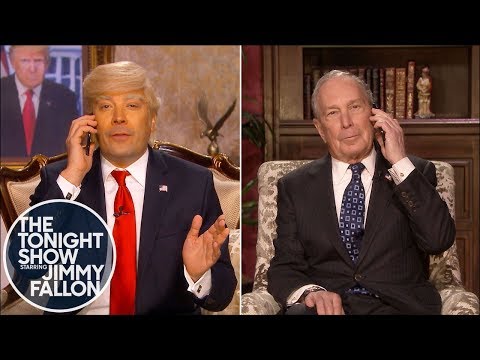Donald Trump Cold-Calls Michael Bloomberg