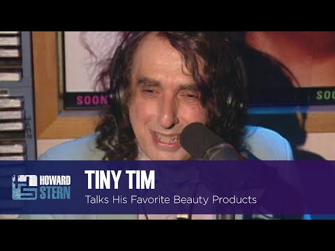 Tiny Tim Talks His Favorite Beauty Products (1995)