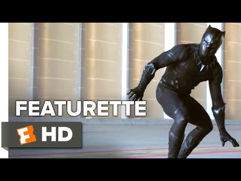 Captain America: Civil War Featurette - Black Panther (2016) - Chadwick Boseman Movie