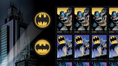 Batman USPS Stamps