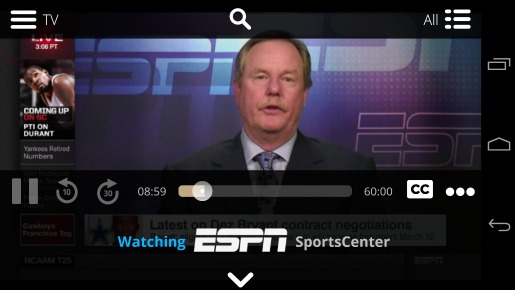 Sling TV review screencap