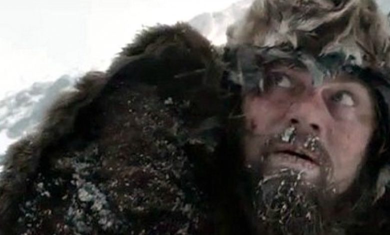 Leonardo DiCaprio in The Revenant