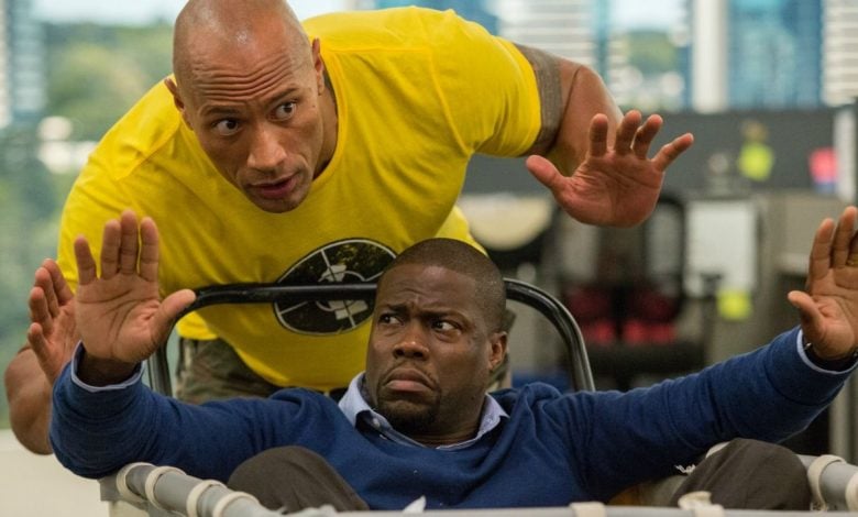 Dwayne Johnson, Kevin Hart in Central Intelligence