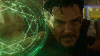 A close up of Benedict Cumberbatch in Doctor Strange