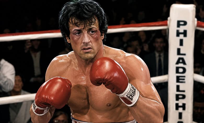Rocky Balboa as played by Sylvester Stallone-