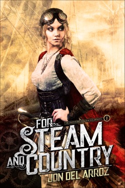 for steam and country book cover 