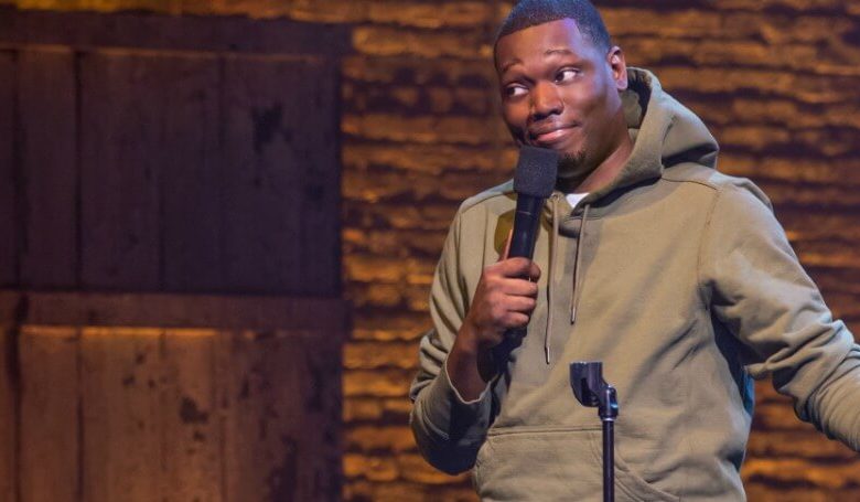Michael Che on stage