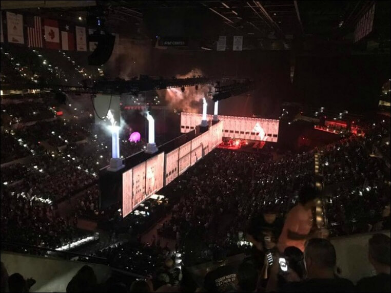 roger waters concert wall prop 