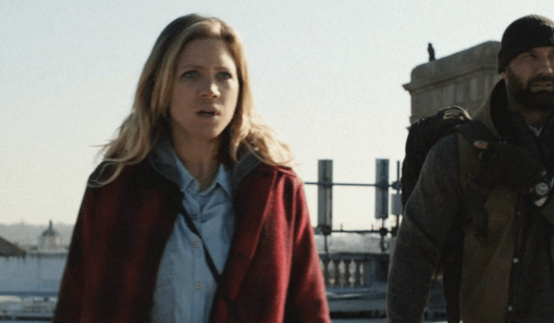 bushwick movie review Brittany Snow Dave Bautista