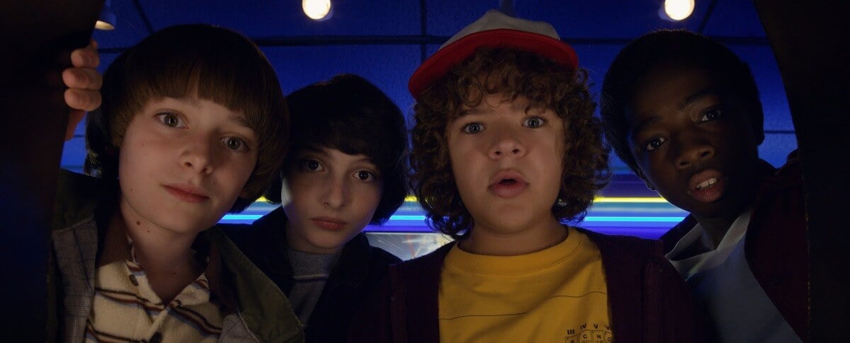 Noah Schnapp, Gaten Matarazzo in Stranger Things