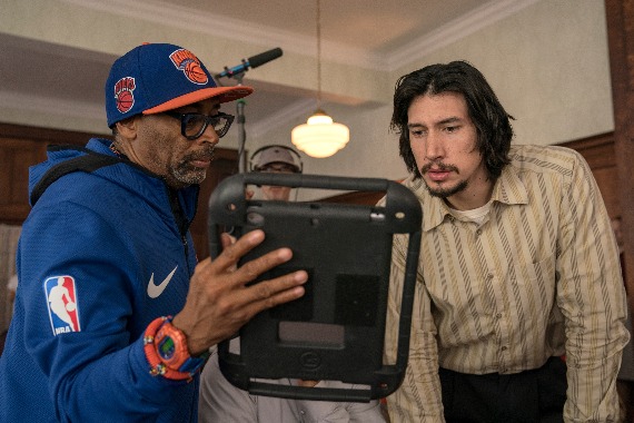 Spike Lee Adam Driver BlacKkKlansman