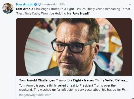 Tom Arnold Gateway Pundit