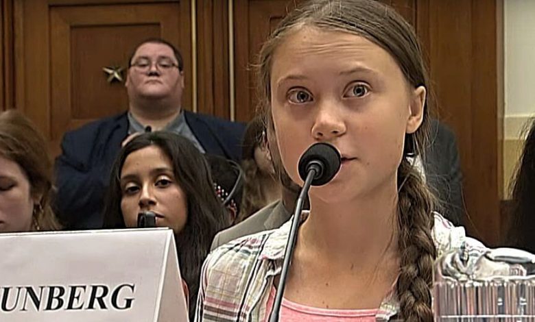 greta thunberg climate strike study