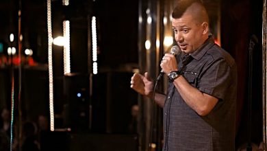 Comedian Dave Landau