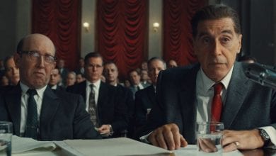 irishman review Al Pacino Jimmy Hoffa