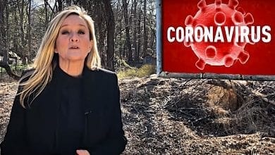 Samantha Bee talking about coronavirus