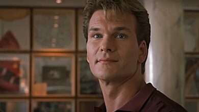 ghost movie review patrick swayze