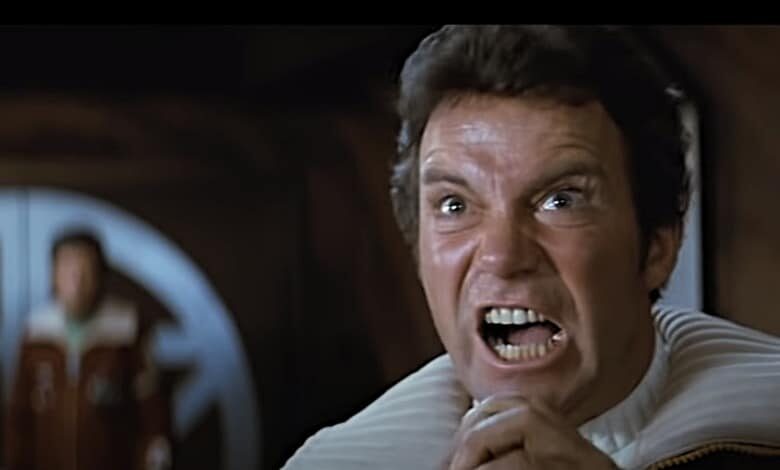 star trek II The Wrath of Khan William Shatner