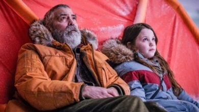 george clooney midnight sky netflix winter coat