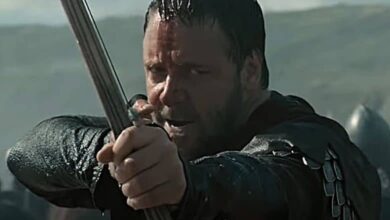 robin hood russell crowe arrow review