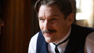 ethan hawke in tesla